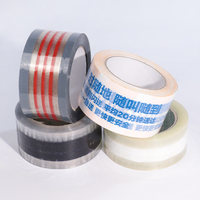 Ruban d'emballage transparent personnalisé BOPP avec adhésif imperméable à l'eau merci carton de scellage expédition film de papier sensible à la pression