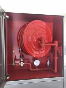 Enrouleur de tuyau d'incendie léger avec tuyau en PVC Φ25 mm, portable pour les incendies de classe A et B - Product Image 3