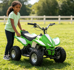 Factory Wholesale <strong>Kids</strong> Ride on Toy All Terrain Vehicle 4 Wheeler Gas Metal <strong>Quad</strong> Bike <strong>for</strong> <strong>Sale</strong> - Product Image 4