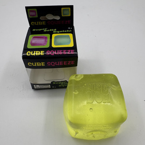 Juguete de goma blanda transparente en forma de cubo de hielo, el más vendido transfronterizo - ¡Novedad caliente! - Product Image 4