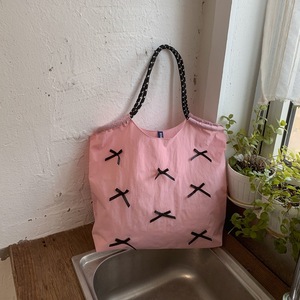 Nouveau Sac à Main Niche Design Printemps 2026 avec Nœud Papillon Style <span class=keywords><strong>Ballet</strong></span>, Doux, Porté Épaule et Bandoulière, Modèle Classique - Product Image 3