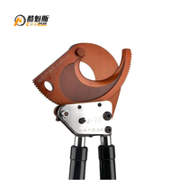 Coupe-câble à cliquet manuel J-75, coupe-câble hydraulique électrique avec poignée, ciseaux extensibles, câble blindé Cu-Al 3x120mm²