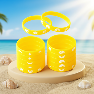 Factory Hot Sale Custom Recycled Silicone Ring <strong>Wristband</strong> Bracelet <strong>for</strong> Charity <strong>Fundraisers</strong> - Product Image 4