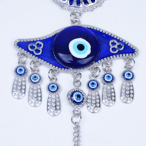 ODM/OEM Shopify <span class=keywords><strong>Amazon</strong></span> Hot Selling Turkish Big Blue Evil Eyes Alloy Pendant for Wall and Car Hanging - Product Image 3