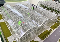 Architecture 3D pour exposition Échelle Estate House Ville personnalisée Arbres miniatures Urbanisme Design miniature Maison de vie