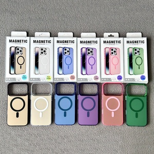 เคสแม่เหล็กเคลือบไฟฟ้าด้วยกระบวนการ IMD สำหรับ iPhone Air เคสโทรศัพท์แม่เหล็กสำหรับ iPhone 17 16 Plus สำหรับ Samsung S24 S25 S26 Ultra - Product Image 4