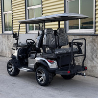 Voiturette de golf électrique BFF Kepler 6 places, buggy électrique homologué pour la route, véhicule électrique fabriqué en Chine