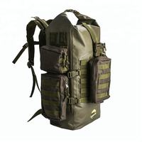 Sac à dos tactique camouflage en PVC, 40-80L, vente en gros d'usine, OEM ODM, pour voyage, escalade, alpinisme