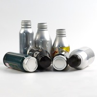 Punto de fábrica 50ml100ml150ml 250ml 500 Ml Beber Cerveza Botellas de hilo de aluminio con botella de recubrimiento de grado alimenticio
