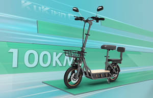 Patinete Plegable C1 Pro, 100 km de Autonomía, Portaequipajes y Asiento para Pasajero, Espejos Reflectantes, para Desplazamientos Diarios, Campus, Parque - Product Image 3