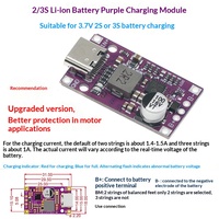 Carte de protection de charge Li-ion 2S 3S 3.7V avec équilibrage NTC pour pack de batteries de perceuse robot