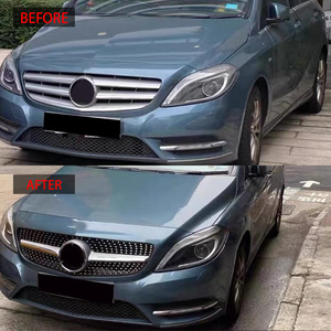 Mercedes-Benz B-Class กระจังหน้า W246สไตล์ท้องฟ้าเต็มไปด้วยดวงดาว ABS ช่องอากาศเข้าสำหรับการอัพเกรดติดตั้ง2012-2014 - Product Image 2