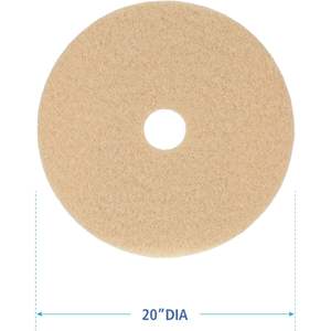 Éponges de polissage pour sols Boardwalk 20 pouces, couleur beige, 5 unités par carton - Product Image 5
