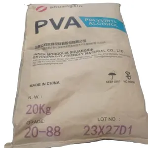 088-50 pva 24-88 shuangxin brand good quality with nice price of industrial polyvinyl alcohol pva for cement and glue