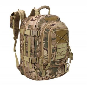 2024 Custom Large Capacity 39L-60L Outdoor Tactical <b>Backpack</b> Camo <b>Water</b>-<b>Resistant</b> Expandable Hiking Bag - Product Image 1