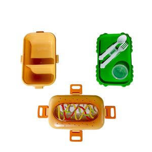 Boîte à lunch au design créatif et mignon, avec fermeture à boucle de sécurité, structure durable et compacte, facile à transporter. - Product Image 6
