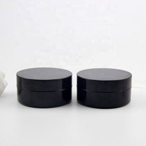 กระปุกครีมพลาสติก PET สีดำทรงกลม ขนาด 200 มล. 8 ออนซ์ 250 กรัม พร้อมฝาปิด - Product Image 3
