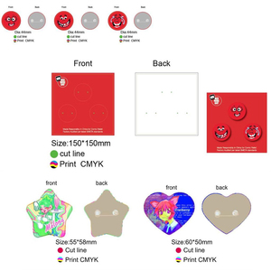 Nút <span class=keywords><strong>Pin</strong></span> Trống Huy Hiệu Tùy Chỉnh Logo Kim Loại <span class=keywords><strong>Pin</strong></span> Logo 38Mm Colourful Vòng Túi Trang Trí Nút Pins Tùy Chỉnh - Product Image 4