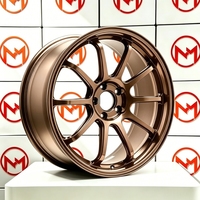 Jantes en alliage Maxtera Forged Custom RS-DF de style progressif pour voitures particulières Civic TypeR WRX STI 370z Golf Supra BMW M2 M3