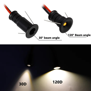 Mini <span class=keywords><strong>Faretti</strong></span> LED da Soffitto 0.5W DC12V IP65 Impermeabili in Alluminio, Applique Moderne <span class=keywords><strong>per</strong></span> Cucina e Illuminazione Decorativa Domestica - Product Image 3