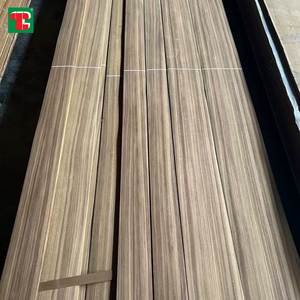 Chapa de Madera Natural con Reverso de Papel, Tipo Parquet, 3 mm, Roble Negro, Bubinga Claro, Nogal, Ébano, Keruing, en Láminas - Product Image 1