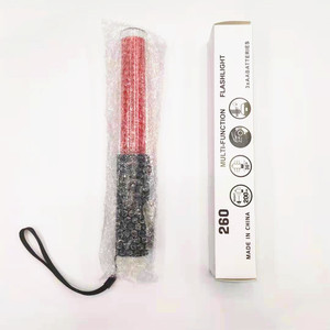 批发警棍多功能充电警棍警示灯闪烁工作定向指挥交通警示棒道路安全 - Product Image 4