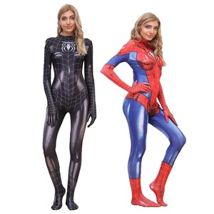 Costume de cosplay <span class=keywords><strong>sexy</strong></span> pour adultes, uniforme de femme araignée, taille plus, vêtements de la série de films <span class=keywords><strong>Spiderman</strong></span>, vêtements de performance - Product Image 1