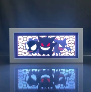 Lámpara de Mesa de Noche de Papel 3D de Anime con Diseño de Pokémon, con LED, para Regalo de Fiesta y Decoración de Habitaciones - Product Image 5