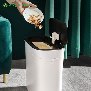 <span class=keywords><strong>Cubo</strong></span> de <span class=keywords><strong>basura</strong></span> eléctrico de plástico ABS para cocina, bote de <span class=keywords><strong>basura</strong></span> pequeño, barato, sin contacto, con tapa de Sensor, 12 <span class=keywords><strong>litros</strong></span> - Product Image 4