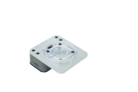 T-Share Blocs de ventouses en caoutchouc de 1/2 taille (132x75x29mm) gris pour machines CNC Biesse Rover, longue durée de vie, 0,55kg