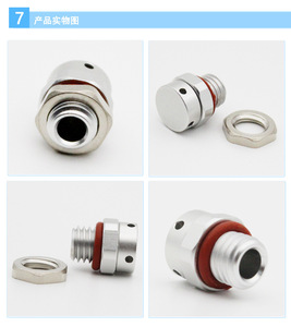 Edelstahl 304 wasserdichtes Entlüftung ventil Ausgleichs ventil m5 m6 m8 m10 m12 m16 Metall Entlüftung entlüftung stopfen - Product Image 5