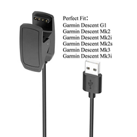 Chargeur pour Garmin Descent MK3 MK3i, chargeur pour Garmin Descent MK2 MK2i MK2S, station de charge pour Garmin Descent G1, chargeur de montre à clip