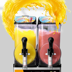 Stainless Steel <b>Machine</b> Commercial Cylinder Frozen Beverage Dispenser for Shops Adjustable Texture Quick <b>Ice</b> Production AS-Icecr - Product Image 5