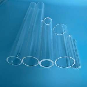 Tube en verre de quartz transparent résistant à la chaleur, tube en verre de silice fondue transparent, tube en quartz, 30 mm, directement de l'usine - Product Image 5