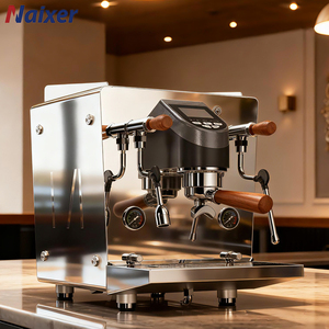Máquina de Espresso Naixer de Doble Caldera con Bomba Rotativa, Grupo Único, 110v 220v, Máquina de Café Espresso Comercial para Cafetería - Product Image 1
