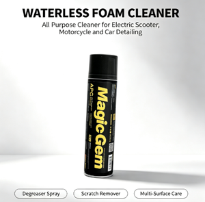 Detergente Schiumogeno Senza Acqua Multiuso, <span class=keywords><strong>Spray</strong></span> Sgrassante per Rimozione Graffi su Scooter Elettrici e Moto, Prodotto per Detailing - Product Image 1
