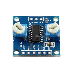 TOPCUS PAM8406 Stereo Digital Audio <b>Amplifier</b> Board 5W×2 Dual Channel <b>Amplifier</b> Module <b>With</b> Volume Potentiometer - Product Image 5