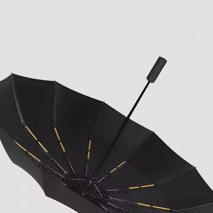 Custom Logo Portable Automatic Open Strong Three Folding <b>Windproof</b> Compact Travel Car Foldable UV <b>Umbrella</b> - Product Image 5