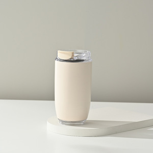 Taza de viaje térmica de café al vacío de acero inoxidable con doble pared en forma de U para ir a la cafetería taza térmica taza de café - Product Image 6