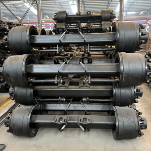 Nouvel essieu arrière de camion lourd 16T en acier allié haute résistance pour <span class=keywords><strong>semi</strong></span>-remorque de type américain et allemand - Product Image 4