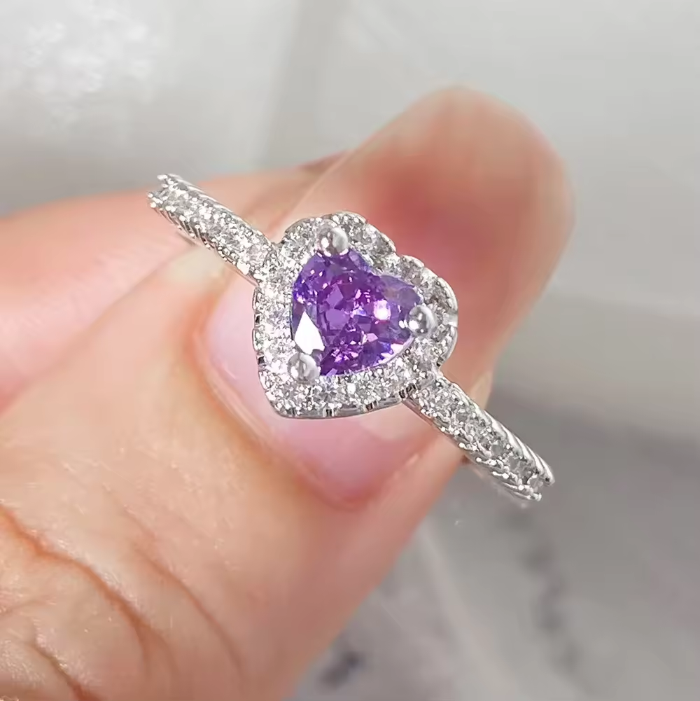Purple+silver