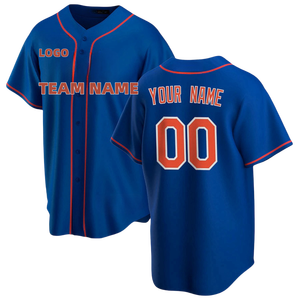 准备发货新款缝制棒球衫，印有城市版美国棒球衫 - Product Image 4