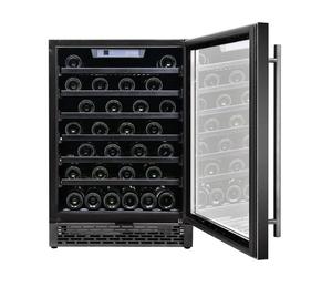 Enfriadores eléctricos de vino y bebidas Opciones de instalación integradas o independientes Nevera de vino pequeña para el hogar y el hotel - Product Image 1