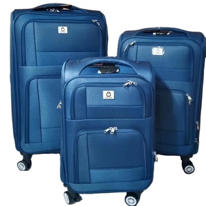 Bộ vali kéo 4 bánh xe xoay kép bằng vải <span class=keywords><strong>polyester</strong></span> twill <span class=keywords><strong>600D</strong></span> và chất liệu EVA, gồm 4 chiếc, có ngăn đựng đồ xách tay - Product Image 1