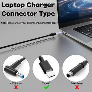 Caricabatterie Rapido <span class=keywords><strong>Dell</strong></span> Tipo C 65W per Laptop <span class=keywords><strong>Dell</strong></span> di Nuova Generazione - Product Image 2