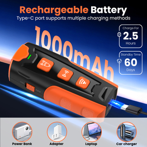 Appareil portable <span class=keywords><strong>anti</strong></span>-aboiement pour <span class=keywords><strong>chien</strong></span> à ultrasons, 3 modes, pour extérieur, <span class=keywords><strong>répulsif</strong></span> <span class=keywords><strong>anti</strong></span>-aboiement, dispositif de contrôle des aboiements - Product Image 5