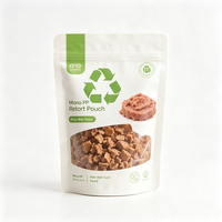 Bolsa de Embalaje Personalizada para Alimentos Crudos para Mascotas, Tipo Sous Vide, Mono PP, Retortable, para Alimentos Congelados, de Grado Alimenticio, Flexible