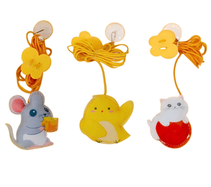Jouets pour chats : Balançoire suspendue à <span class=keywords><strong>la</strong></span> <span class=keywords><strong>porte</strong></span> pour l'auto-amusement et <span class=keywords><strong>la</strong></span> relaxation, plumes élastiques, bâton <span class=keywords><strong>de</strong></span> chatouillage, clochette, <span class=keywords><strong>petite</strong></span> <span class=keywords><strong>souris</strong></span> en peluche - Product Image 1