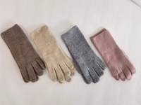 Mongolie intérieure Lady Finger Gants Pur Cachemire Tissu Imprimé Techniques Chaud Conduite Sports Gants De Bureau