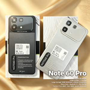 Teléfono para Juegos Barato Africa Note 60 Pro 16GB 1TB Mirror Android 15 Snapdragon 8 Gen 4 108MP 7.3 Pulgadas HD 8000mAh 5G LTE Desbloqueado - Product Image 5